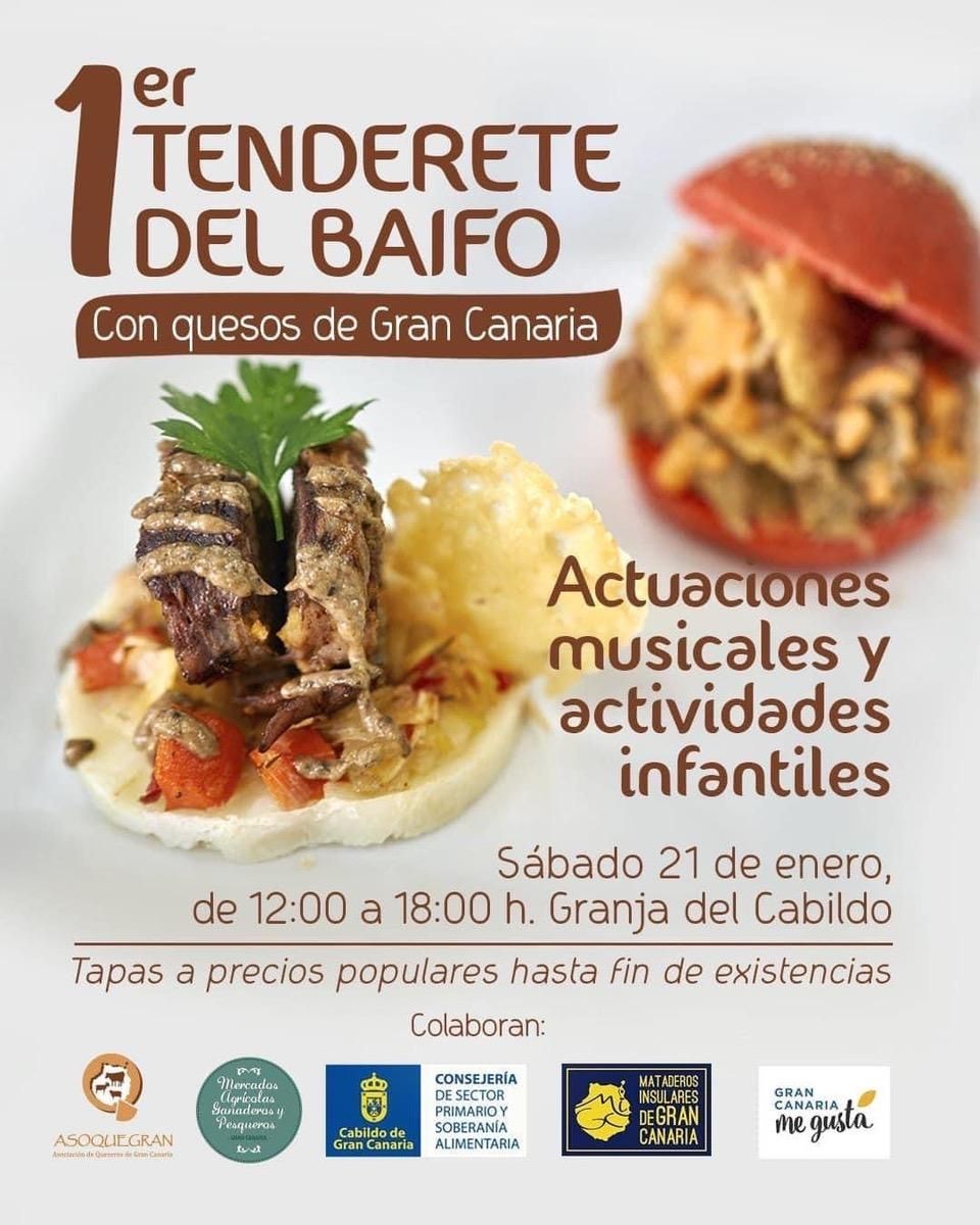 Cartel del Primer Tenderete del Baifo