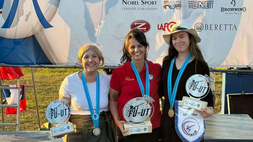 La deportista de Guadalajara Eva Clemente, campeona del mundo  de tiro olímpico