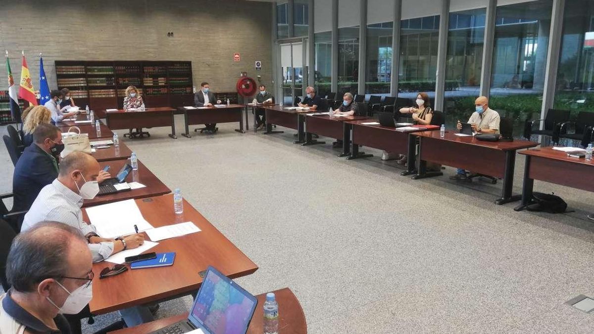 Reunión de la Mesa Sectorial de Educación celebrada este martes