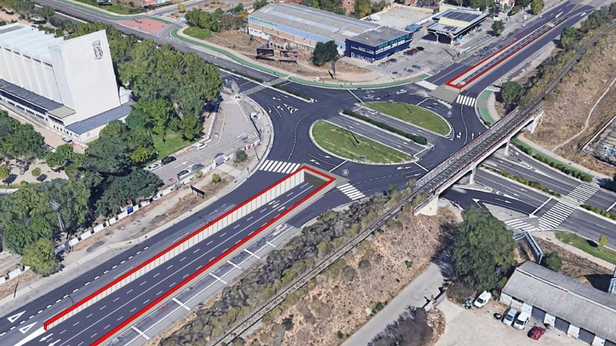 El Ayuntamiento de Valladolid descongestionará el tráfico de la glorieta de San Agustín con un paso inferior