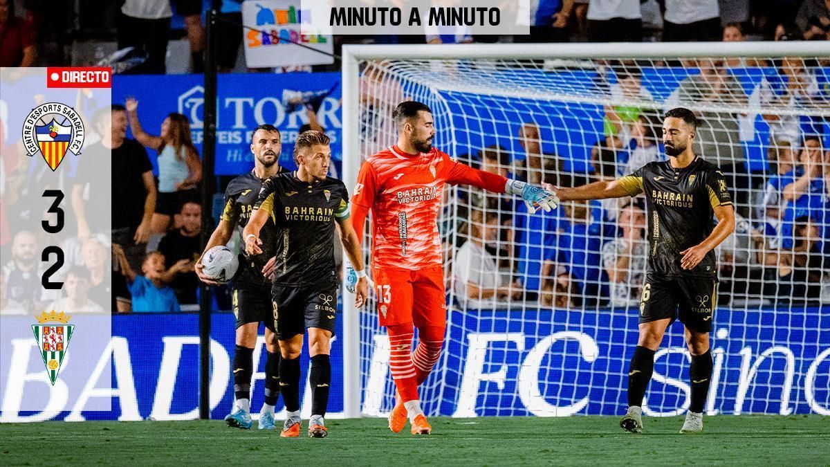 Así hemos vivido en directo el CE Sabadell - Córdoba CF en 'Cordópolis' (3-2)
