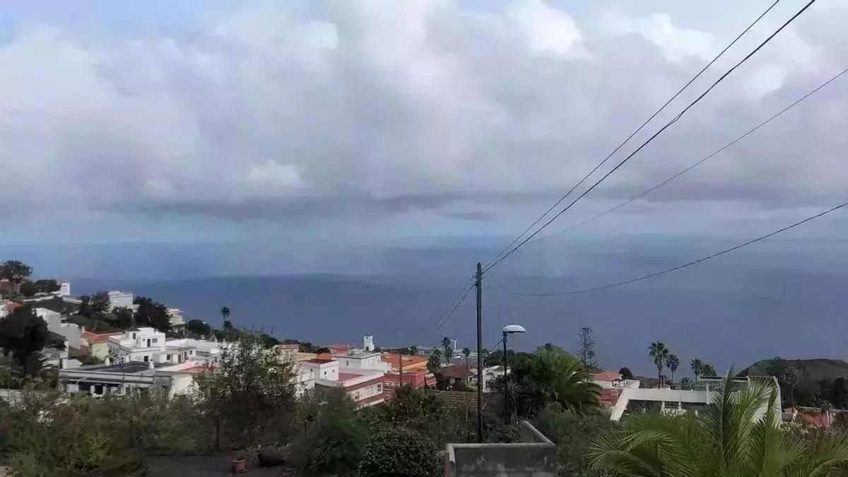 Probables lluvias este lunes por la tarde en el norte y este de La Palma