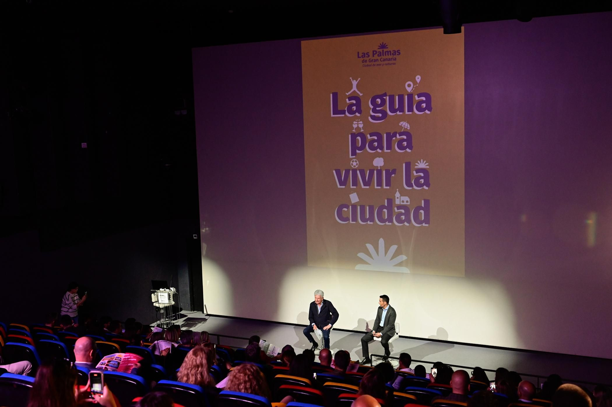 Presentación este lunes en la sala de cine del Museo Elder de la Ciencia y la Tecnología, de la nueva guía turística de Las Palmas de Gran Canaria.