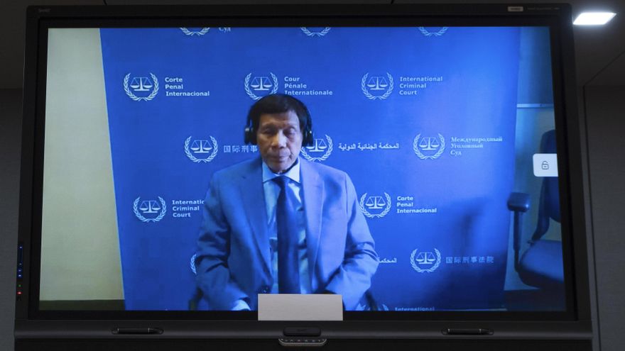 Un comité del Senado filipino afín a Duterte cuestiona la legalidad de su arresto