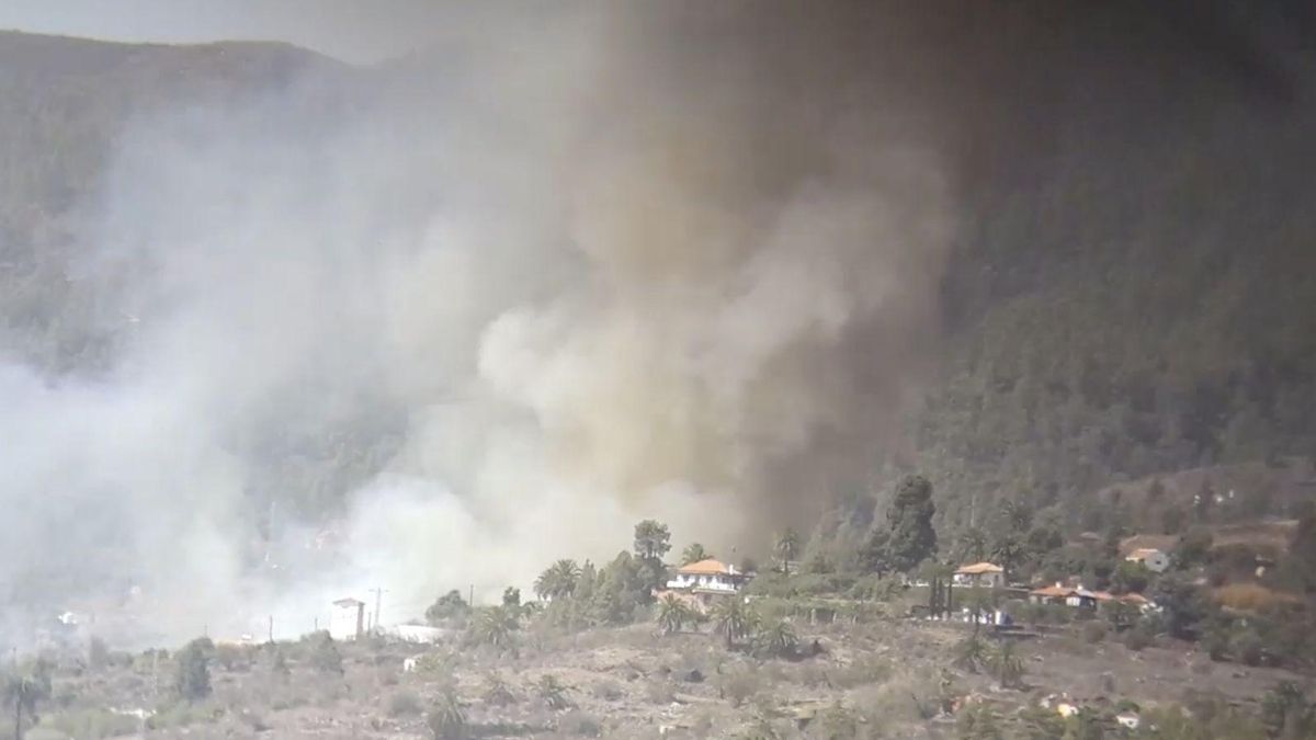 Imagen del incendio.