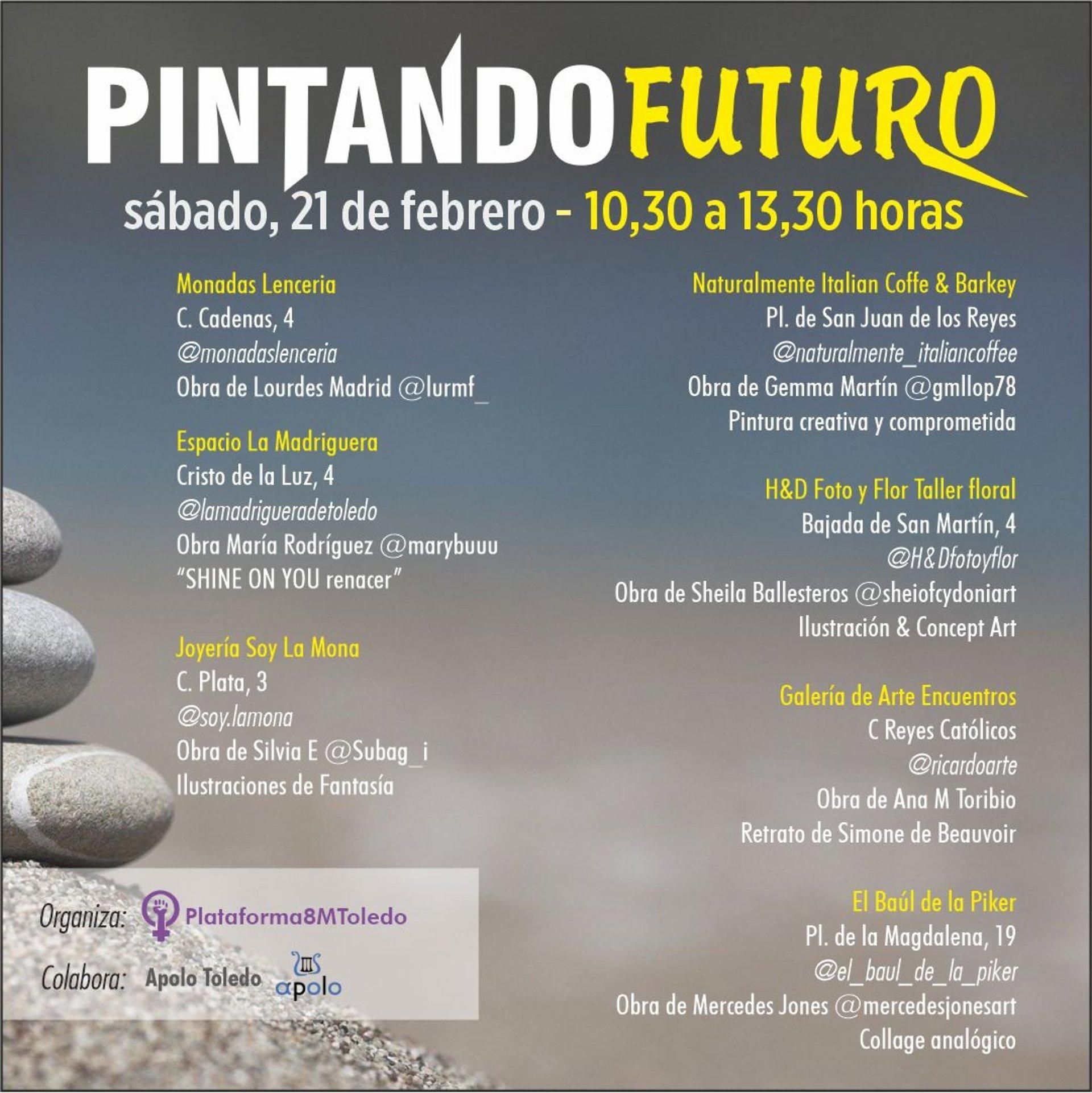Actividad 'Pintando futuro' este sábado 21 de febrero en Toledo