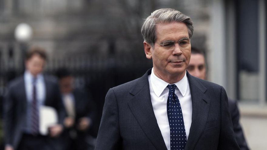 Fotografía de archivo del secretario del Tesoro de Estados Unidos, Scott Bessent. EFE/EPA/WILL OLIVER