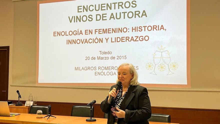 La decana del Colegio de Enología de Castilla-La Mancha: "Las mujeres del vino unidas somos más fuertes"