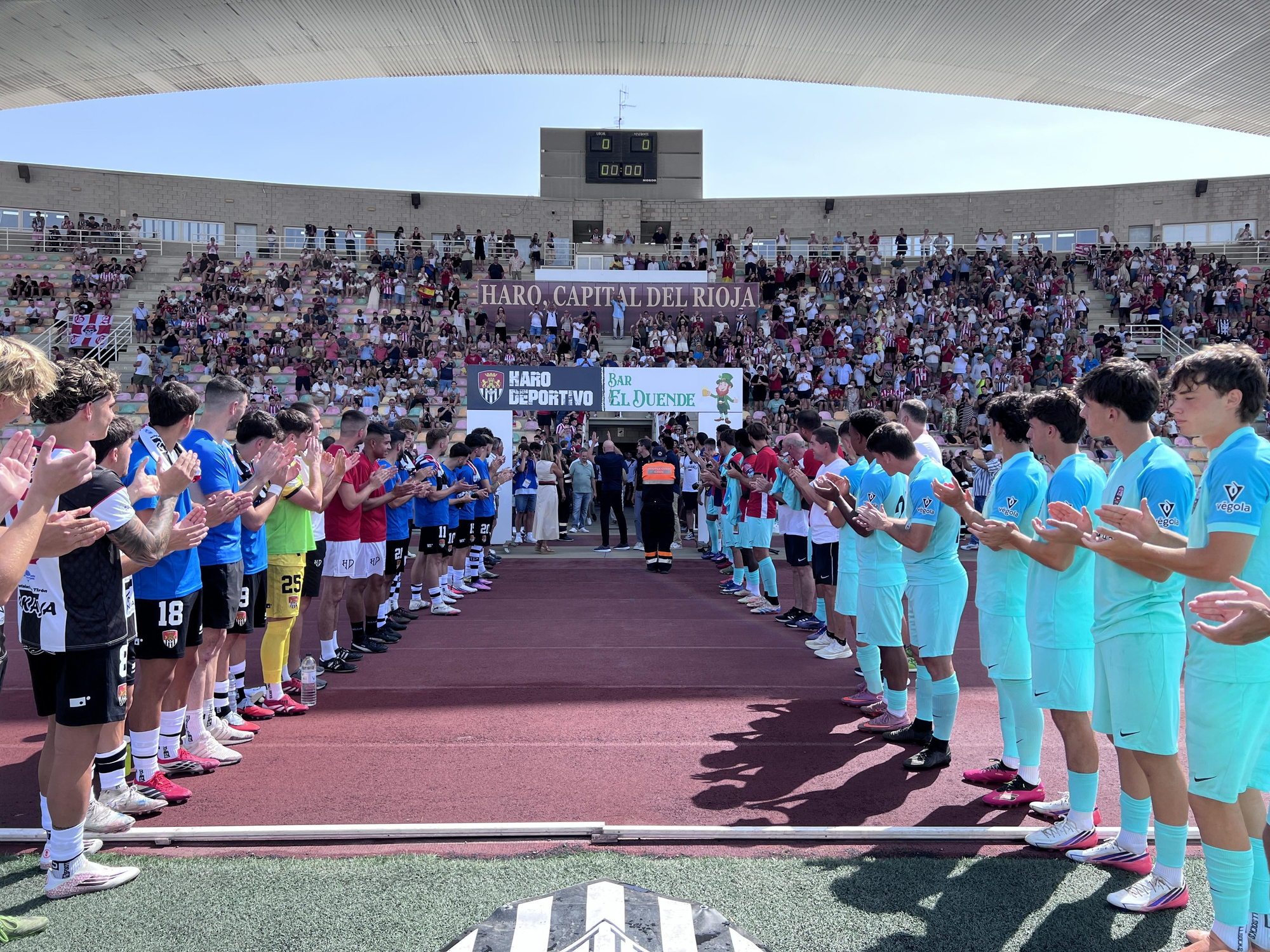Homenaje al seleccionador Luis de la Fuente en Haro tras la victoria en el Mundial de fútbol