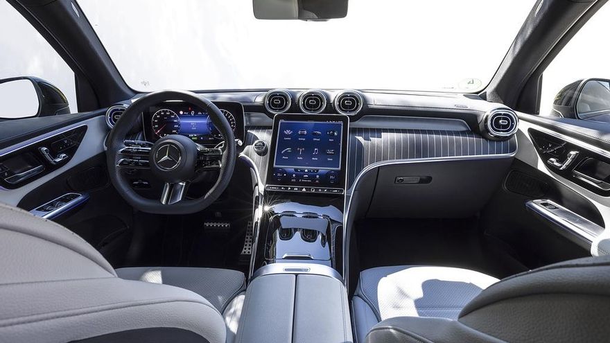 Habitáculo del nuevo Mercedes GLC.