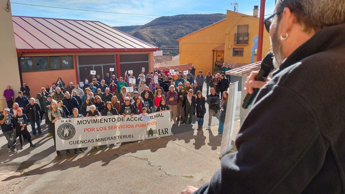Movilización en Fuenferrada (Teruel)