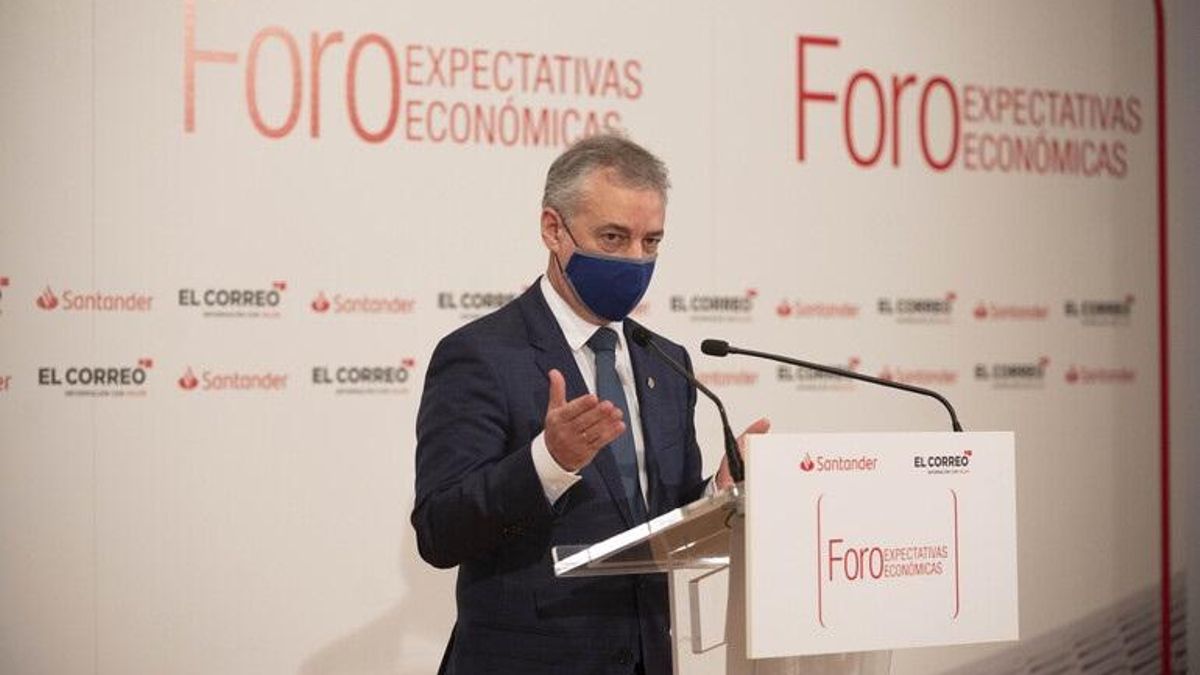 El Lehendakari, Iñigo Urkullu, en el Foro Expectativas Económicas de El Correo