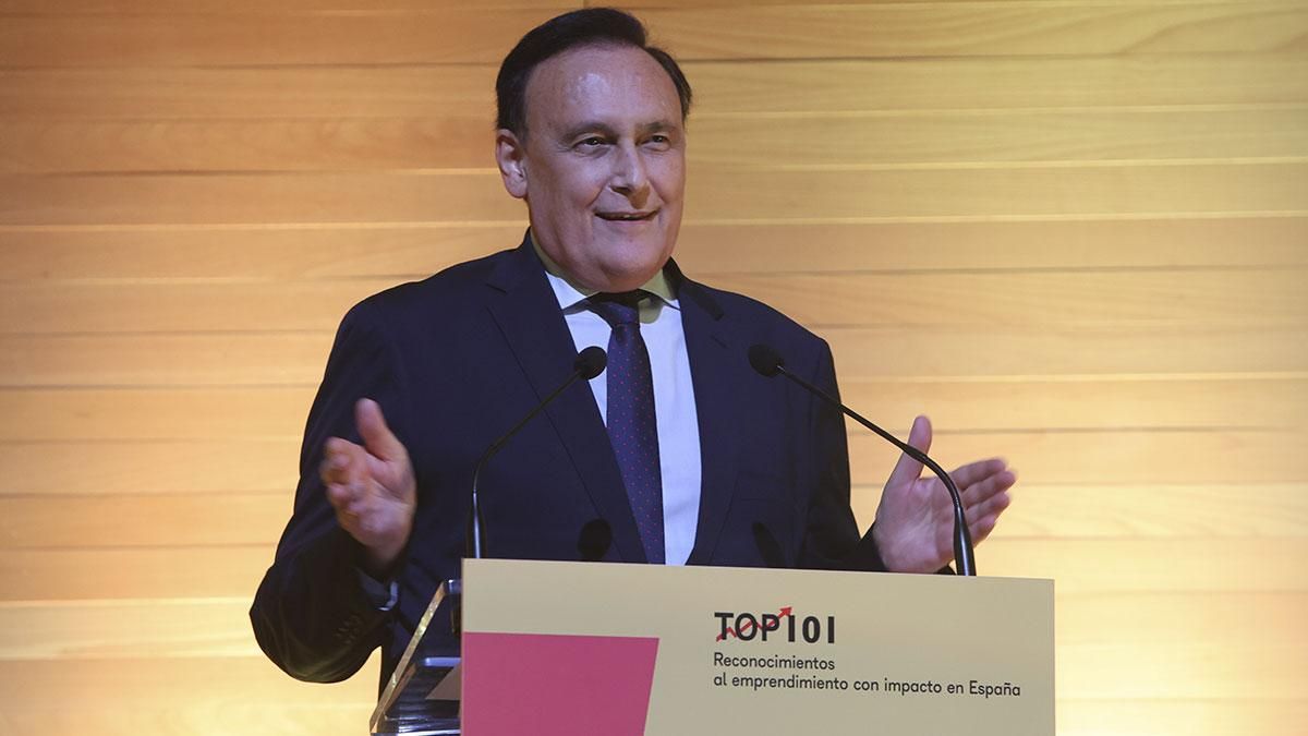 José Carlos Gómez Villamandos en el acto TOP101