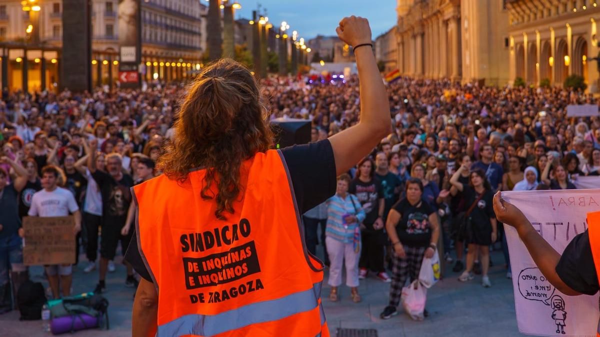 El Sindicato de Inquilinas de Zaragoza llama a movilizarse el 11N “contra el rentismo, la patronal y sus gobiernos”