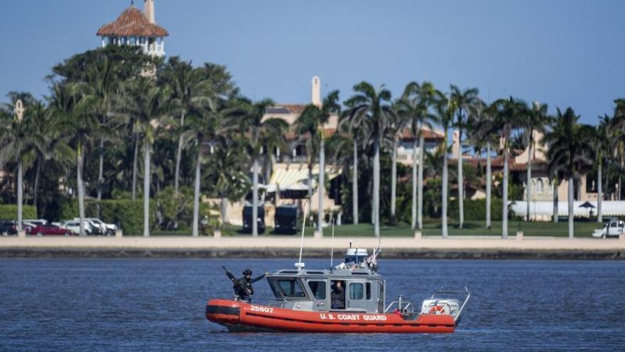 Vista del resort Mar-a-Lago, residencia de invierno del presidente de EE.UU., Donald Trump, en Palm Beach, Florida (EE.UU.).