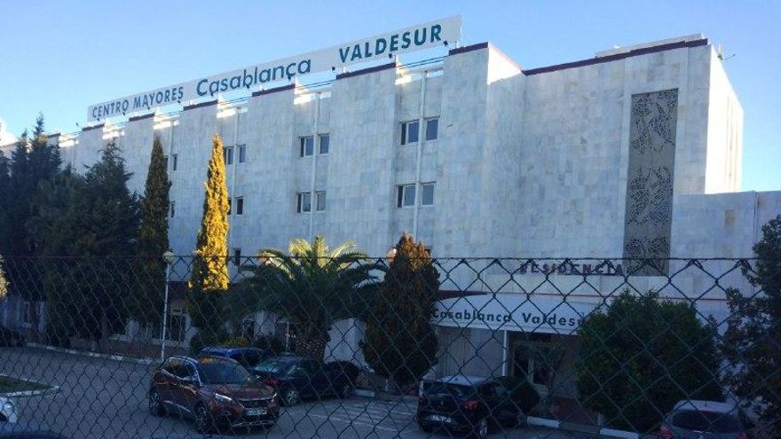 Fachada de la residencia Casablanca Valdesur