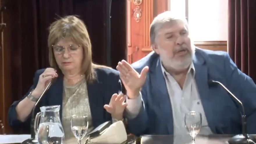 Bullrich y Mayans se cruzaron a los gritos en el debate por la reforma laboral: "Hacen lo que se les canta las pelotas”