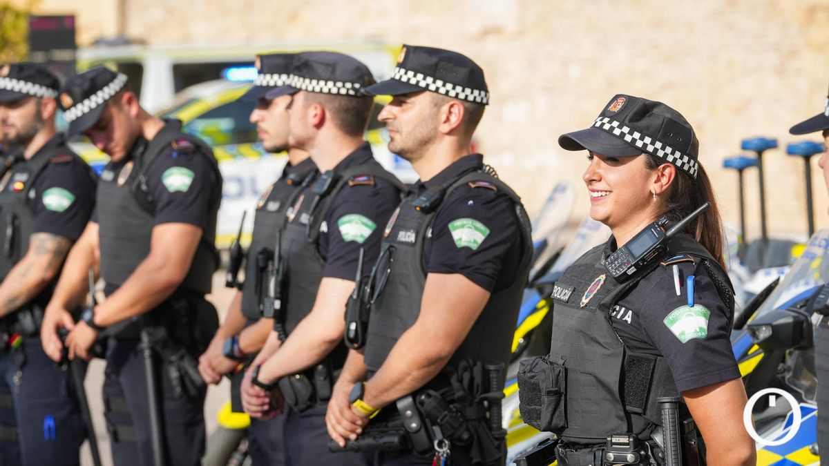 Imagen del refuerzo policial en el Casco Histórico