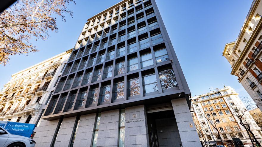 La fachada de la Audiencia Nacional.