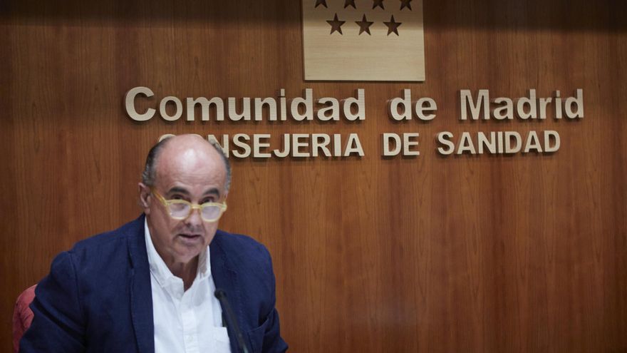 El viceconsejero de Salud Pública y Plan COVID-19 de la Comunidad de Madrid, Antonio Zapatero.