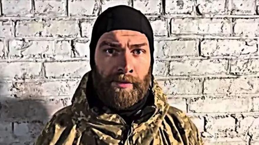 Serguei Volyna, general de las tropas que resisten en la planta de Azovstol, en Mariúpol.