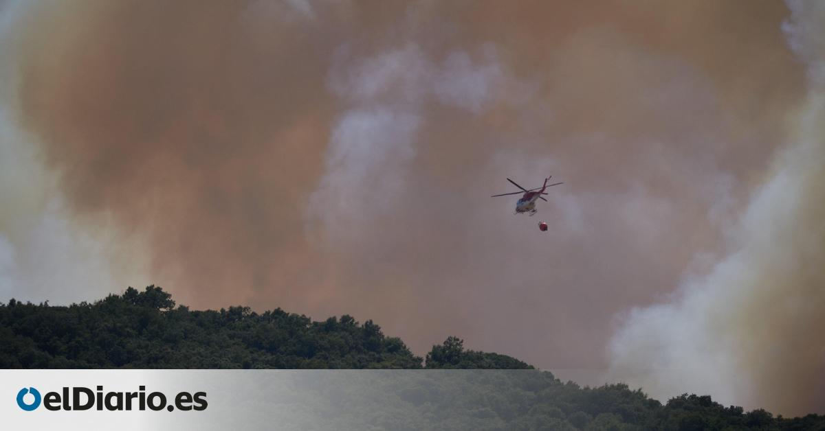 Un importante incendio arrasa vegetación y campos de cereales en Navarra entre Enériz, Muruzábal, Añorbe y Obanos