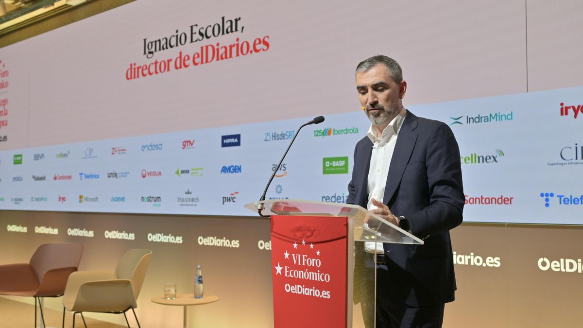 Ignacio Escolar en el VI Foro Económico