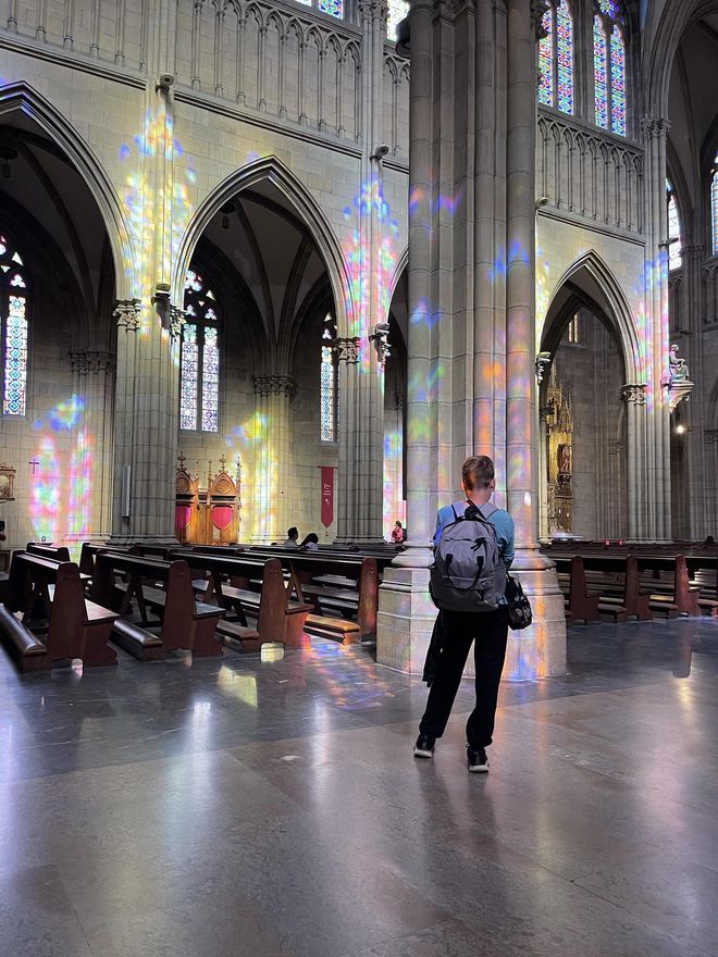 Caleidoscopio neogótico. Catedral del Buen Pastor de Donostia.