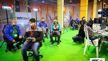 Los pilotos que acudieron al evento organizado por Drones de Carreras