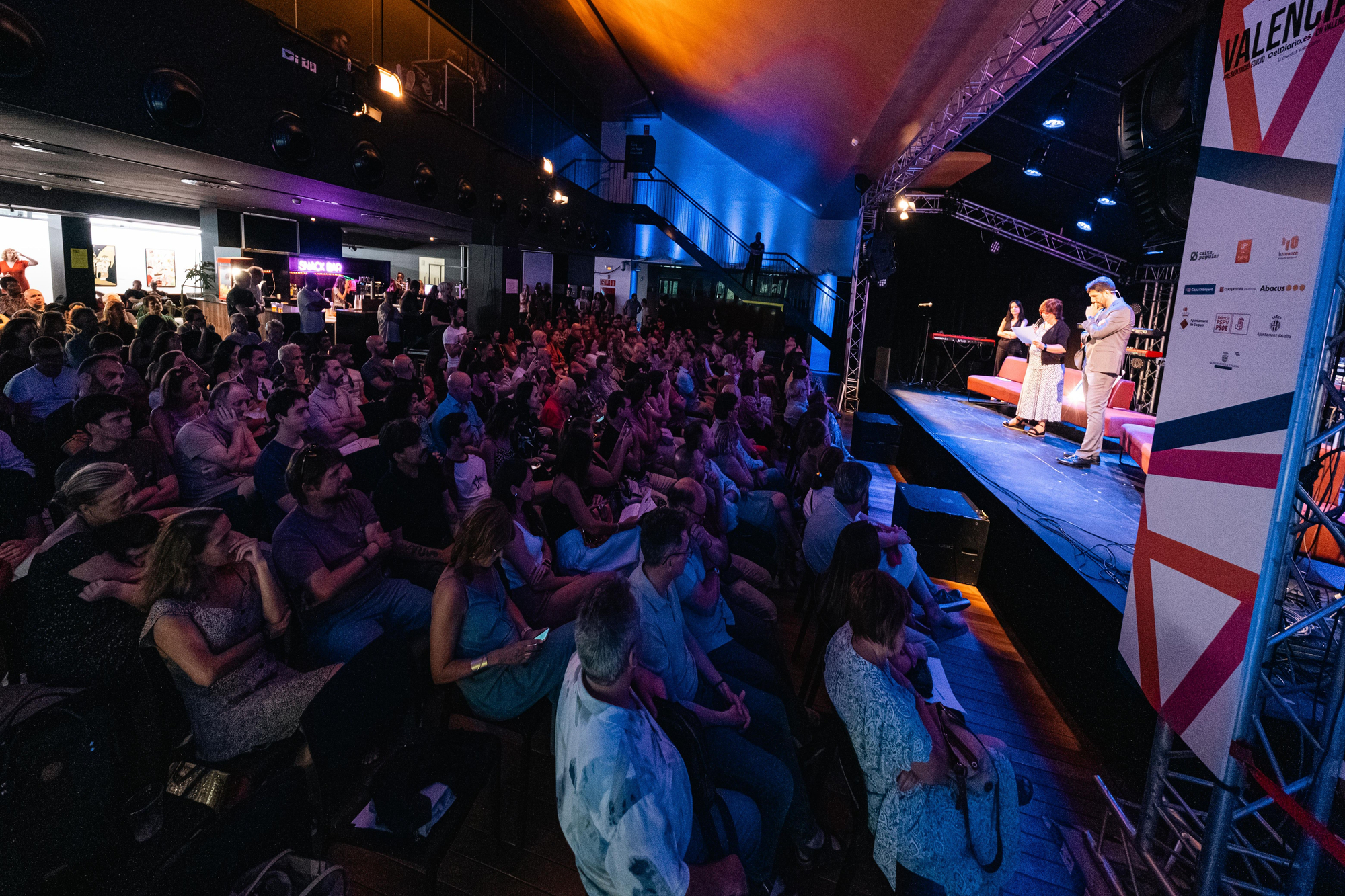 Un moment de la I Festa pel Valencià d'elDiario.es.