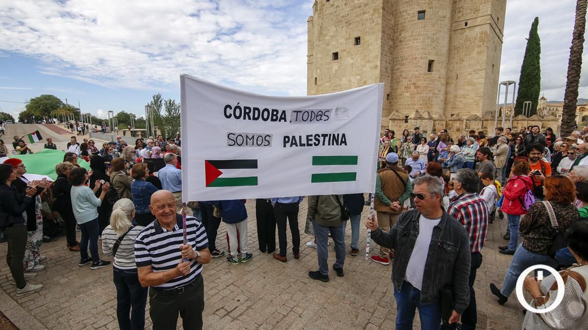 La Plataforma Córdoba con Palestina organiza una concentración contra el genocidio en la Franja de Gaza y en solidaridad con el pueblo palestino