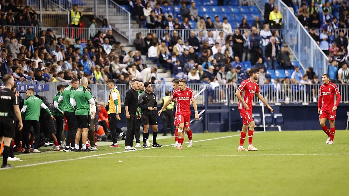 Las imágenes del Málaga CF - Córdoba CF