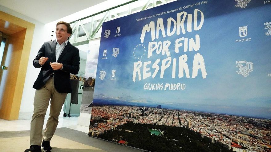 Almeida descarta revertir Zonas de Bajas Emisiones pese a la bajada en los niveles de polución: "No adoptaremos medidas regresivas"