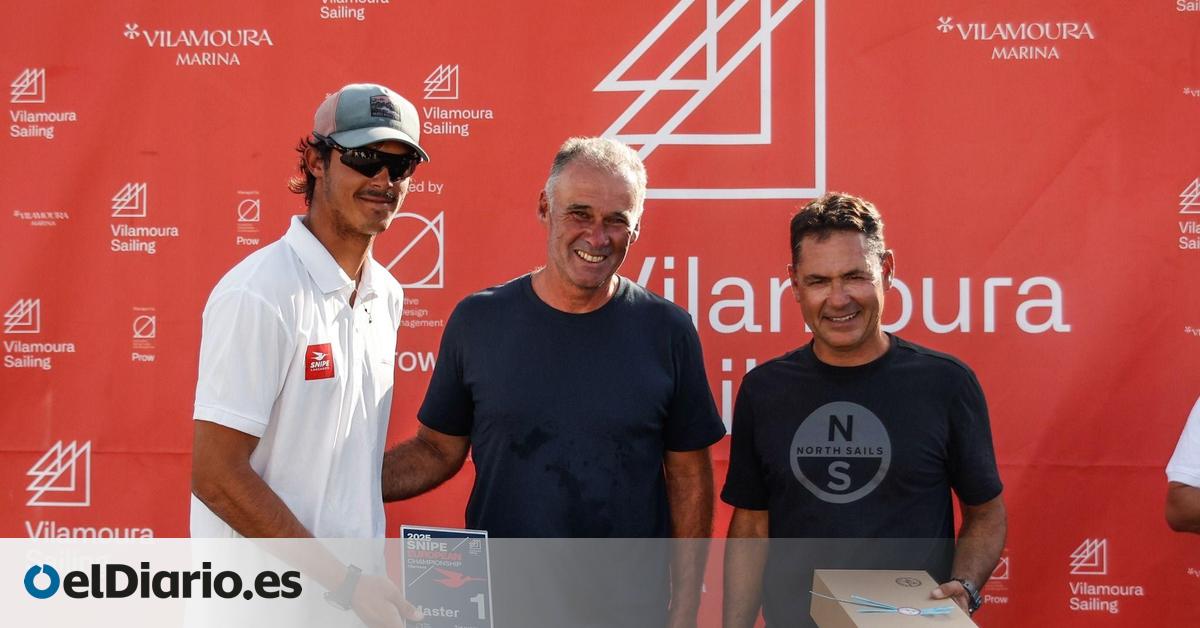 Nete Armas and Miguel Bethencourt, European Snipe Runners-Up