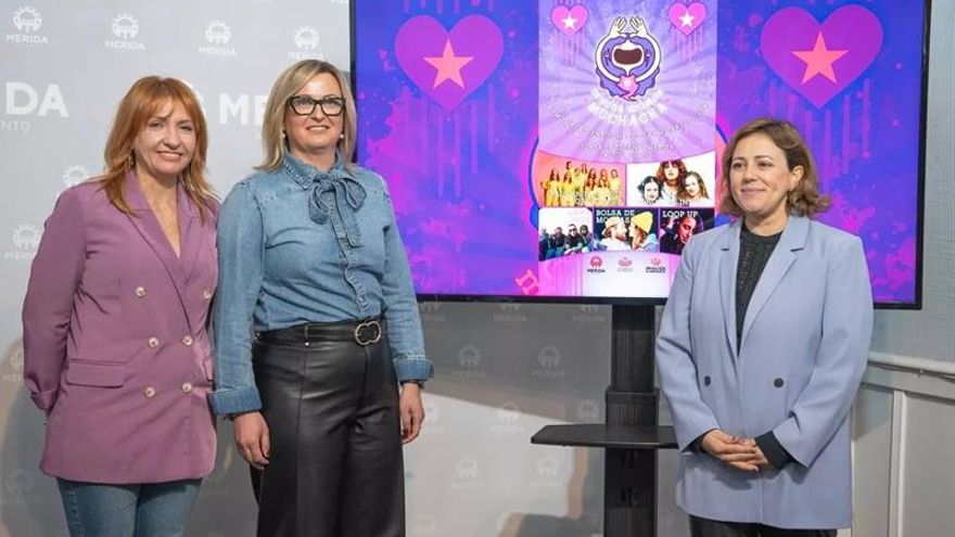 Mérida acoge el 8M un festival de música con un cartel exclusivamente femenino