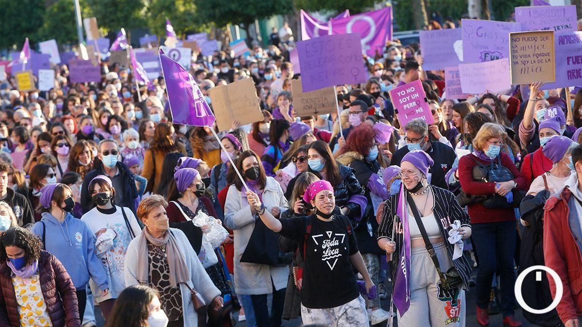 La manifestación del 8M en Córdoba, en imágenes