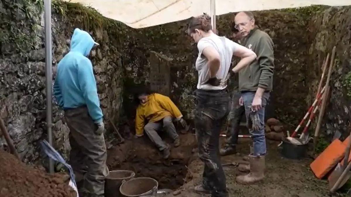 Los cuerpos hallados en una fosa en la localidad cántabra de Mirones son de tres soldados republicanos fusilados en 1937