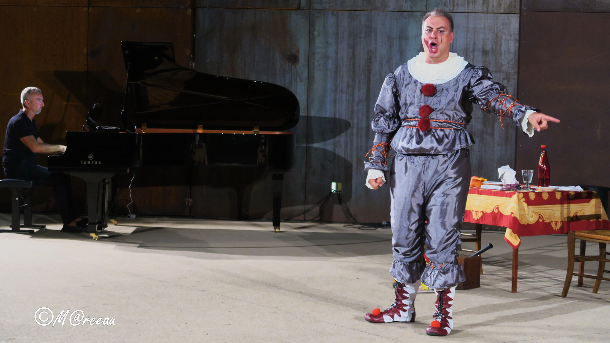 Juan Antonio Nogueira en el papel de 'Canio'. Foto: M@RCEAU