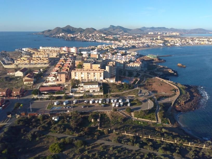 Vistas de Cabo de Palos desde el faro