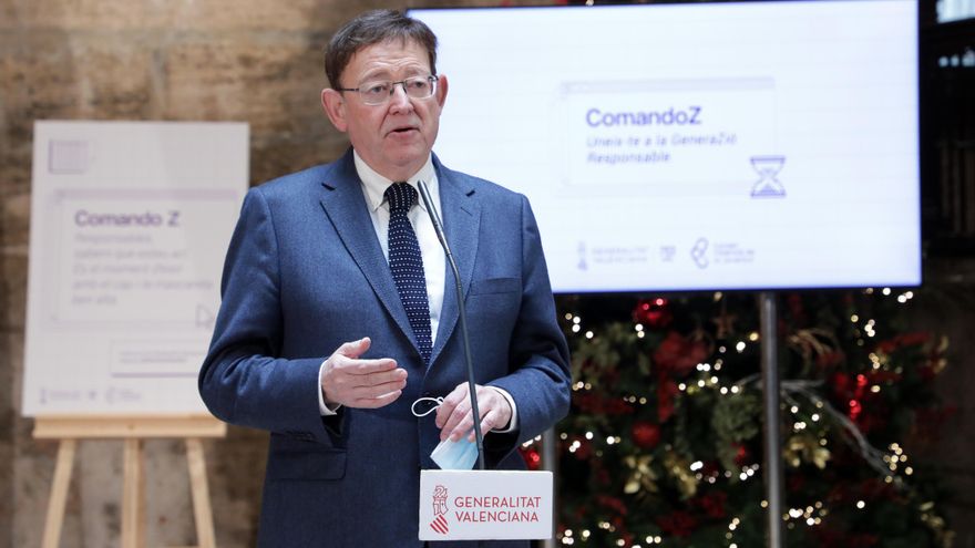 El presidente de la Generalitat Valenciana, Ximo Puig.