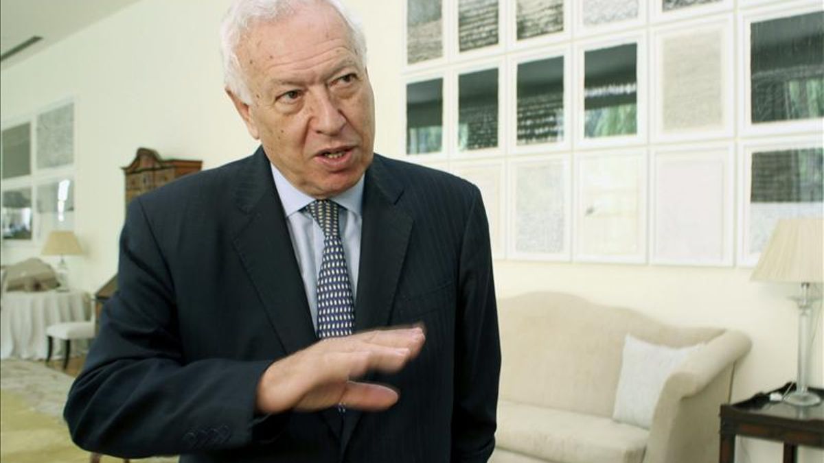 El ministro de Exteriores, José Manuel García-Margallo