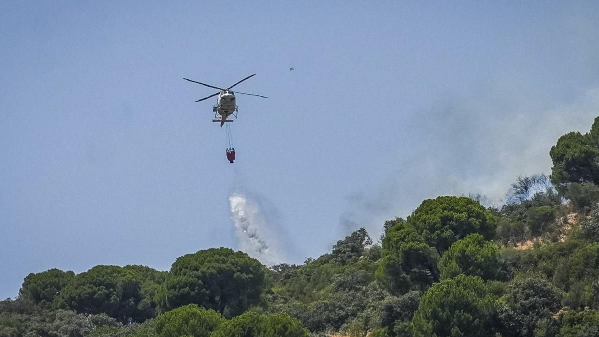 Incendio en Cerro Muriano