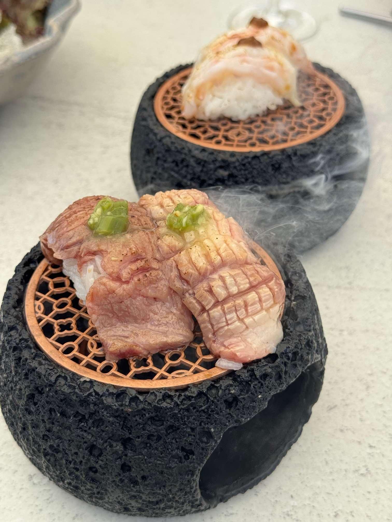 Secuencia de Nigiri.