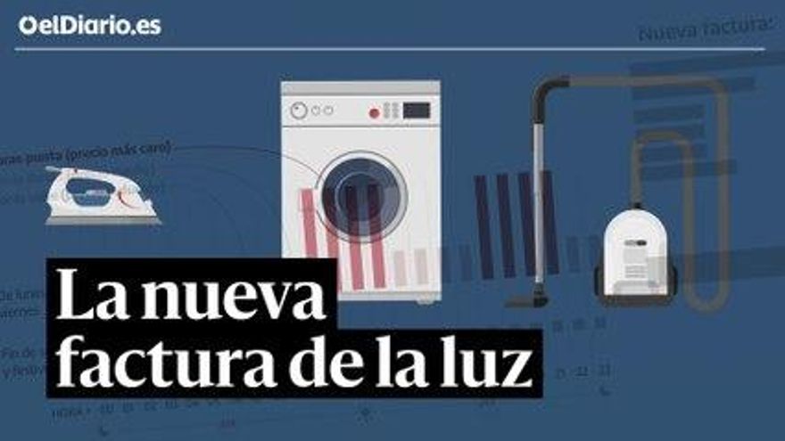 Así funciona la nueva factura eléctrica que entra en vigor el martes