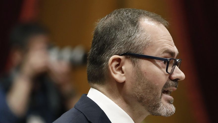 El exvicepresidente de la Mesa del Parlament Josep Costa (JxCat). EFE/Andreu Dalmau/Archivo
