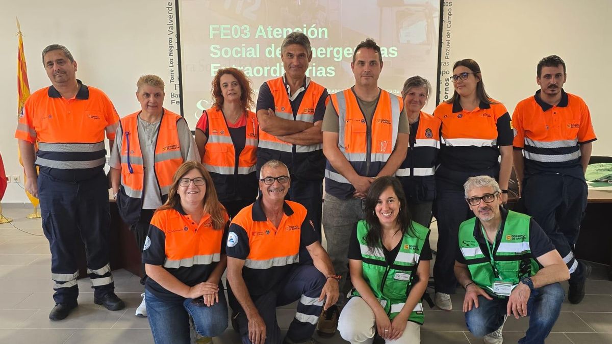 Formación específica que se les da a voluntariado de protección civil dentro de su plan de formación. La ofrece el GISE y se llama La atención social en emergencias