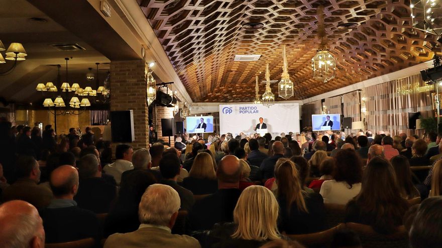 Imagen del acto de presentación de la candidatura de Carlos Velázquez a la Alcaldía de Toledo