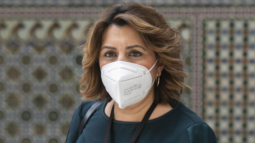La secretaria general del PSOE-A, Susana Díaz