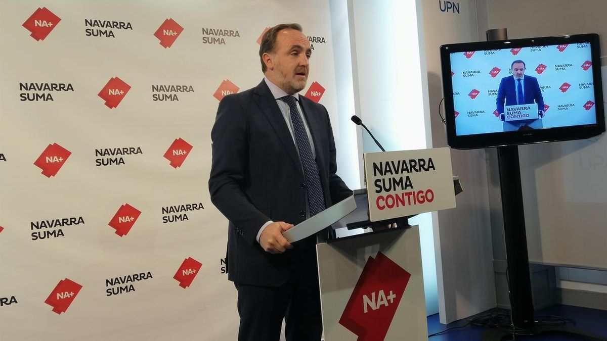 Navarra Suma presentará enmienda a la totalidad a los Presupuestos y acusa a Chivite de "blanquear" a EH Bildu