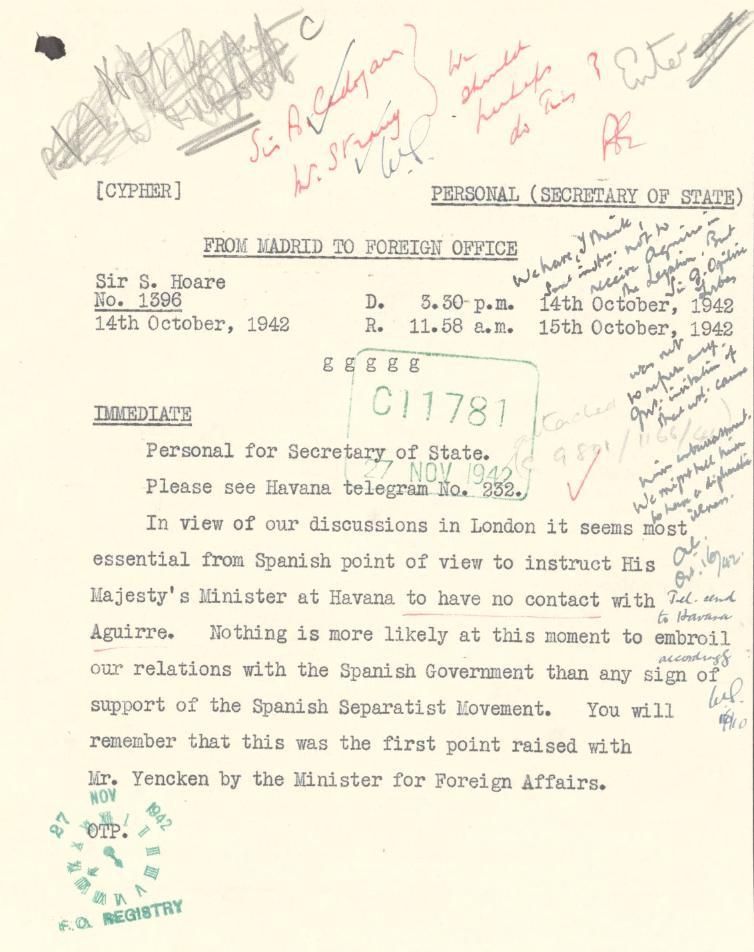 Documento británico